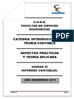 Práctica Unidad VI - Informes Contables