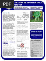 Conexión de Implementos Al Tractor