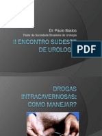 14h00 - PAULO ROBERTO BASTOS -II Encontro Sudeste de Urologia - Drogas Vasoativas