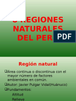 8 Regiones Naturales Del Peru-2016