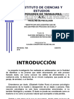 Diapositivas de Tesis Duelo