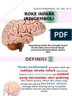 Referat - Stroke Infark Kardioemboli