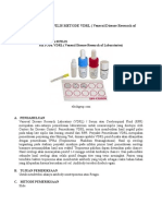 Cara Diagnosa Sifilis Metode VDRL