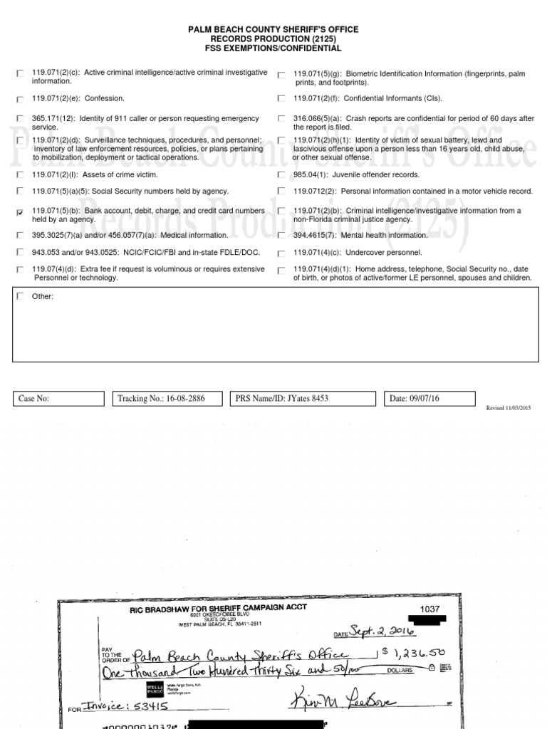 Campaign Payment Check Redacted | PDF | Social Science | Computers