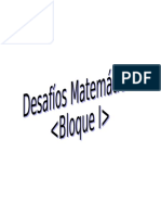 2. Desafíos Matemáticos