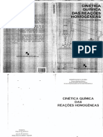 Cinetica Quimica Das Reações Homogeneas - Benedito PDF