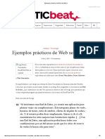 Ejemplos Prácticos de Web Semántica