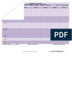 Dosificación de Contenidos 3 Grado