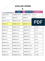 Regular Verbs