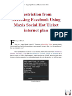 Restriction From Accessing Facebook Using Social Hot Ticket Internet Plan by Maxshit