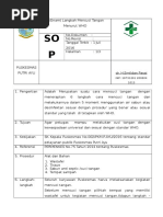 Langkah Langkah Pemrosesan Instrumen SOP CUCI TANGAN doc