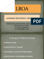 Layanan Rehidrasi Oral Aktif 2015