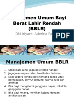 Manajemen BBLR