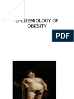 Epedemiology of Obesity