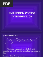 Introduction to embedded systems