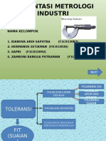 Presentasi Metrologi Industri