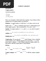 Complex Differentiation