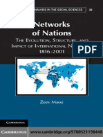 (Structural Analysis in The Social Sciences) Zeev Maoz-Networks of Nations The Evolution, Structure, and Impact of Internationa