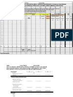 Horizontal Accounting Excel Template