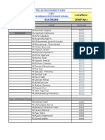 Telephone List, Tower No 3