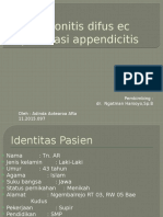 Peritonitis Difus Ec Perforasi Appendicitis