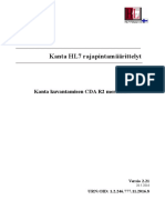 Kanta Kuvantamisen CDA R2 Merkinnät v221