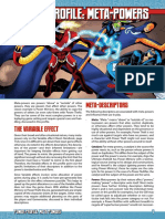 Mutants & Masterminds 3e - Power Profile - Meta-Powers