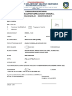 Form Pendaftaran Penataran Wasit PDF