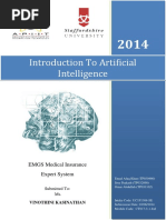 Introduction To Artificial Intelligence Assignment