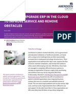Replace or Upgrade - ERP in The Cloud 03 - 2015