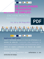 Tallerdehabilidadesparalabusquedaactivadeempleo Encarnimontielmartos 120608033402 Phpapp02