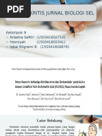 Analisis Jurnal Biologi Sel Kel 9 Fix Pdf