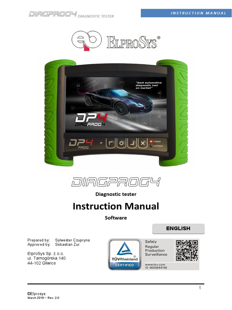 DiagProg4 User Manual Soft | PDF | Secure Digital | Wi Fi