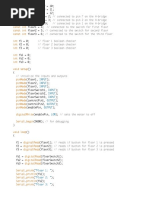 Arduino Elevator Code
