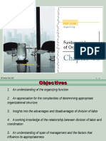 Management Chapter 10--Organizing Fundamentals