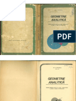 Geometrie Analitica - Manual Pentru Clasa a XI-A - Gh. D. Simionescu