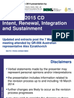 McLean ISO 9001 2015 CD Briefing2014