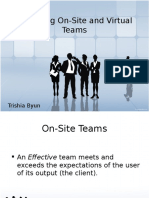 Managing On-Site and Virtual Teams: Trishia Byun