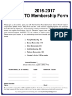 2016-17 Pto Membership Form 1