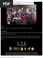 Manual Online Do PES2017_Pro Evolution Soccer 2017
