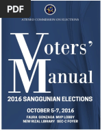Download 2016 Sanggunian Elections Voters Manual by Ateneo COMELEC SN325038861 doc pdf
