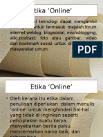 Etika Online' Present