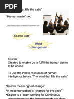 Practical Kaizen Training Sara Lee and OPW