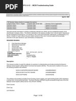 MCSS Troubleshooting Guide