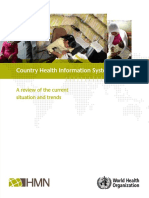 WHO - Country HIS Health Information Systems - A Review of The Current Situation and Trends 2011