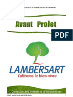 Etude Avant Projet Final