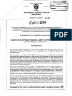 Decreto 1484 - 2014