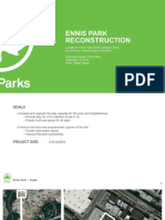 NYC Parks Department Ennis Playground Renovation Plan