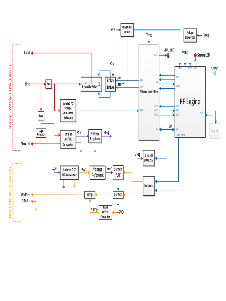 RF Engine: Vreg +5V Vreg | PDF | Microcontroller | Electronics