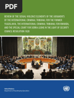 DPKO Report Sexual Violence